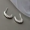 Nafuge Joyería de Plata al por Mayor Pendientes de Plata Casuales Pendientes para Mujer de Moda y los Más Fáciles de Combinar Pendientes de Plata de Ley 925
