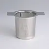 1 Pieza Infusor de Té de Acero Inoxidable 304, Colador de Té de Doble Oreja, Malla Filtro de Té de Acero Inoxidable para Preparación de Té