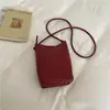 Nuevo Bolso Tejido de Moda para Mujer 2026, Bolso Coreano para Teléfono Móvil, Bolso Cruzado y de Hombro Versátil Casual para Mujer