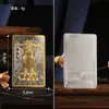 Nueva Tarjeta de Oro y Plata Shanchaotongzi del Monte Putuo Ocho Direcciones del Monte Putuo para Atraer Riqueza y Proteger la Riqueza, Riqueza Propicia para Llevar Contigo
