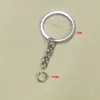 Acessórios de Joia de Liga Chaveiro Pingente K Branco Base Dupla Face Material DIY Feito à Mão Base de Brocado Song