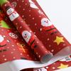 Papel para envolver regalos de Navidad, papel kraft de gran tamaño de alta calidad, caja de regalo de Nochebuena para niños, papel de regalo