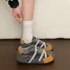 Zapatos Deportivos Casuales Versátiles Súper Calientes Nuevos Otoño 2026 para Estudiantes de Mujer Zapatos de Mujer con Aumento Oculto de Altura Zapatos de Entrenamiento Alemanes para Mujer