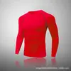 Ropa deportiva transfronteriza europea y americana: Camiseta PRO de secado rápido para hombre, camiseta de compresión para correr, ropa deportiva para maratón