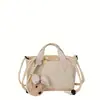 Dropshipping Transfronterizo Bolsos de Mujer 2026 Nuevo Bolso de Cesta de Verduras de Mano Bolso para el Trabajo y el Trayecto Pequeño Bolso Cruzado tipo Cubo