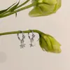 Pendientes de Aro Lisos con Pasador de Plata 925 para Mujer 2025 Nuevo Popular Diseño de Nicho Pendientes de Gama Alta Pendientes de Lujo Accesible