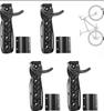 Gancho de pared para bicicletas, soporte de estacionamiento para bicicletas, soporte de pared para bicicletas, accesorios para exhibidores de bicicletas de montaña