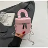 Bolso Cubo Elegante de Moda Coreana para Mujer 2026 Nuevo Modelo Diseño de Doble Cremallera Bolso Cruzado Bolso de Mano de Moda
