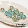 Cuentas Lindas Pintadas a Mano Corazón Colorido Verano Dopamina Accesorios para Ropa Cuentas Sueltas DIY Niña con Cuentas Puntos