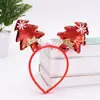 Diadema Decorativa Navideña para Niña Diadema de Reno con Lentejuelas Navideñas Celebridad de Internet Fiesta Antideslizante Presión para el Cabello Tocado