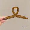 Presilha de Cabelo Cor Dopamina para Mulheres, Grampo de Cabelo de Verão com Acabamento de Luxo, Presilha Grande tipo Tubarão para a Parte de Trás da Cabeça, Acessório de Cabelo Fofo, Novo Modelo 2026