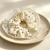 Ventas Directas de Fábrica Scrunchie de Encaje Dulce Fresco Tela Scrunchie Floral Goma para el Cabello Goma para el Cabello