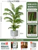 Palmera Areca Artificial Grande de Lujo de Gama Alta, Planta Verde, Árbol Falso, Planta de Bambú Cola de Fénix para Decoración de Paisajismo Tropical de Interiores
