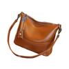 Bolso de piel auténtica para mujer, bandolera portátil de alta gama, bolso de mano para mujer, 2024