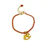 Pulsera de Calabaza Poni Corazón de Zirconia Bañada en Oro Real de 24 Quilates Nueva Chinoiserie Retro Versátil Lujo Accesible Joyería de Mano de Gama Alta