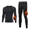 Ropa de fitness con forro polar para hombre, que incluye ropa para entrenamiento de baloncesto, carreras matutinas, prendas de compresión de secado rápido y conjuntos de alta elasticidad para correr y entrenar en el gimnasio.