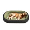 Caseta para Perros para Todas las Estaciones, Alfombrilla para Perros Extraíble y Lavable, Calidez Invernal para Perros Grandes, Medianos y Pequeños, Caseta para Dormir Perros Gatos, Caseta para Mascotas