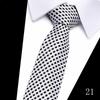 Amazon venda quente gravata Masculino 7. 5cm formal desgaste negócio noivo gravata em estoque atacado fábrica atacado gravata atacado
