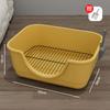 Bañera inodoro para perro valla alta red de hierro salpicadura de orina orinal para perro perro pequeño, mediano y grande mascota perro lavabo ventas directas de fábrica
