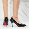 2023 primavera novo salto agulha salto alto bico fino boca rasa sapatos de camada única sapatos femininos. Grande quantidade Congyou