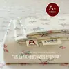 Ropa de Maternidad y Bebé Grado A Algodón Fresco y Sencillo Tipo Nube Gasa de Doble Capa Juego de Sábanas de Tres Piezas para Dormitorio Estudiantil, Funda de Edredón Floral Individual