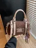 Bolso de Mano Moderno y Elegante Tipo Bolsa Almohada para Mujer 2026 Nueva Moda Versátil para el Trabajo Cruzado Pequeño Bolso Tote