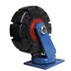 Fabricado na fábrica. Rodízios de chapa de aço para máquinas de grãos - equipamento de transmissão mecânica rodas de borracha - rodízios de nylon - rodízios para equipamentos de energia eólica