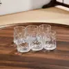 Copos de Água de Vidro Estilo Chinês para Uso Doméstico, Conjunto de Copos para Sala de Estar, Resistente a Altas Temperaturas, para Receber Convidados, Fazer Chá, Beber Água, Conjunto de Chá de Alta Qualidade