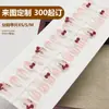 Estilo Ins Uñas Postizas Avanzadas Sentido Dibujos Animados Gradiente Arte de Uñas Hecho a Mano Uñas Postizas Pre-diseñadas Caperucita Roja Chica Dulce Uñas Falsas