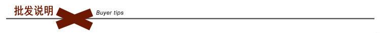 批发说明