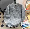 Suéter de Cuello Redondo Estilo Americano para Hombre, Marca de Moda Otoño e Invierno, Ropa de Punto Casual Estilo Perezoso, Top Versátil Fresco Vintage para Pareja