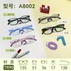 A8002 Montura de Gafas para Niños Montura Suave Tr Juvenil Ultraligera Montura Pequeña Moda Prevención y Control Miopía Gafas Danyang Gafas