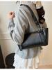 Bolso de Hombro para Mujer de Gran Capacidad 2025 Nuevo Moderno Primavera y Verano Elegante a la Moda Hebilla de Cinturón Diseño Nicho