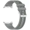 Adecuado para Correa Tejida Compuesta Samsung Watch8/9, Correa de Silicona y Nylon Samsung Watch8 Classic
