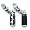 32mm Venta al por mayor de fábrica Accesorios de modificación para motocicletas Pedal de aleación de aluminio Soporte de pedal de modificación
