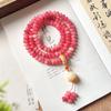 Pulseiras de contas de ábaco flutuantes em pó natural bodhi para homens e mulheres 108 pingentes de bergamota contas contas pulseiras de brincar atacado