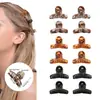 Set Versátil Mini Cruz de 12 Piezas Pinzas Pequeñas Pinzas Pequeñas Pinzas Laterales para el Cabello Pinzas de Personalidad para el Flequillo