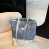 Bolso de Mano Grande de Moda Estilo Coreano para Mujer 2025 Nuevo Bolso Tote de Hombro Bolso de Mano Casual de Moda para el Trabajo y el Viaje