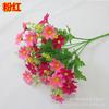 28 Orquídea Saltarina Crisantemo Margarita Crisantemo Bailarín de 7 Pétalos Flor Artificial Flor Decorativa Flor de Seda Flor Artificial Planta Artificial Orquídea Saltarina Crisantemo