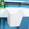 Cesta colgante para carrito, dormitorio, mesita de noche, cubo colgante pequeño, cubo de plástico para el hogar, caja de almacenamiento de plástico montada en la pared, estante para cesta de almacenamiento de bocadillos para dormitorio
