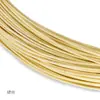 Seda India Alambre Duro Metal Material Alambre de Resorte Tubo de Cobre Cable de Choque Bordado Hecho a Mano Broche DIY Accesorios de Joyería Materiales