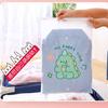 Bolsas de Empaque para Ropa de Viaje en Liquidación, Bolsas de Almacenamiento para Ropa Interior y Zapatos, Bolsas con Cremallera para Ropa y Zapatos, Bolsas Sellables Divididas de Dibujos Animados
