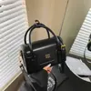 Bolsa Quadrada Pequena da Moda, Bolsa de Ombro Lisa Retro Estilo Francês de Nicho, Bolsa Transversal Versátil de Grande Capacidade Casual para o Dia a Dia