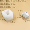 Molde de silicona de cachorro lindo para moldear, directo del fabricante, grado alimenticio, para yeso DIY y manualidades de horneado