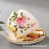Taza de café rosa Meidao shengshi traje exquisito de alta gama par de regalo de boda Caja de regalo para tazas Regalo a mano