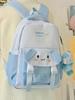 Mochila escolar femenina ins Linda mochila de dibujos animados coreanos estudiante de secundaria estudiante de primaria mochila para tres a cinco o seis años