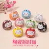 Gato da Sorte Cerâmico Laifu Exquisite Pulseira de Gato da Sorte Acessórios Pintado Gato da Sorte diy Cordão de Mão Colar Atacado