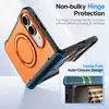 En stock: Funda de teléfono iPhone Duo con un soporte magnético giratorio de 360 grados, una funda protectora plegable para teléfonos Apple