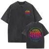 Tamanho Europeu TransfronteiriçoVintage LavadoHarry Sty Juntos Turnê 2026 Merch t