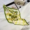 Lenço de Seda Coreano Fácil de Cuidar e Resistente a Amassados, Lenço Decorativo Pequeno para Pescoço com Padrão Paisley Listrado Bolinhas Diamante Fashion Retrô, Lenço de Cabeça, Lenço